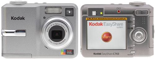 Тест Kodak EasyShare C743 на Imaging Resource