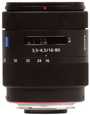  Sony Zeiss 16-80mm f/3.5-4.5 Vario-Sonnar T* AF