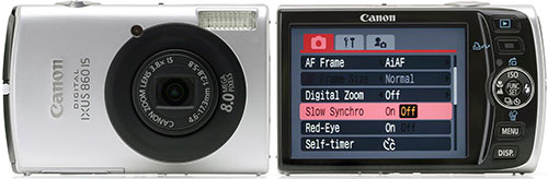 Тест Canon Digital IXUS 860 IS на DPReview