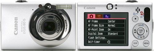 Тест Canon Digital IXUS 80 IS на DPReview