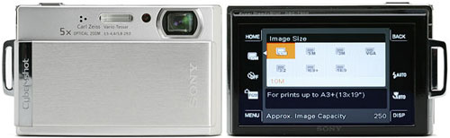  Sony Cybershot T300  DPReview