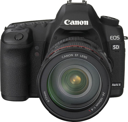 Canon EOS 5D Mark II: 21MP  HD 