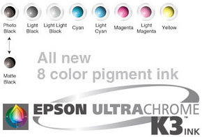 Epson выпустил новый красители UltraChrome K3