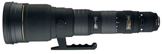 Sigma анонсировала гиперзум Sigma 300-800mm F5.6 EX DG HSM  
