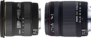 Новые объективы Sigma 10-20mm F4-5.6 EX DC HSM & 28-300mm F3.5-6.3 DG MACRO