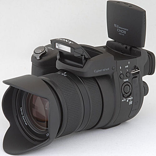 Новая камера Sony DSC-R1 - сенсор как у зеркалок, 10 МП, объектив 24-120 мм экв.
