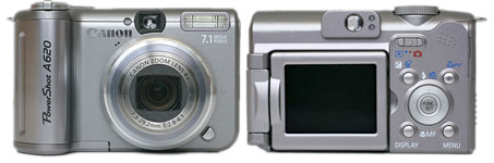 Тест Canon PowerShot A620 на Imaging Resource