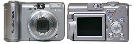  Canon PowerShot A620  Imaging Resource