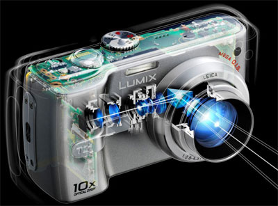 Цифровой фотоаппарат Panasonic Lumix DMC-TZ1 с 10х оптическим зумом