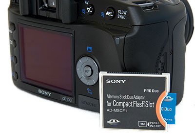 Обзор Sony DSLR-A100 Alpha на DCResource