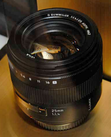 Leica 25mm f/1.4 для стандарта 