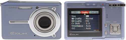 Тест Casio EXILIM CARD EX-S600 на Imaging Resource