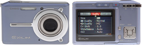  Casio EXILIM CARD EX-S600  Imaging Resource