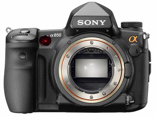    :: Sony DSLR-A850 front